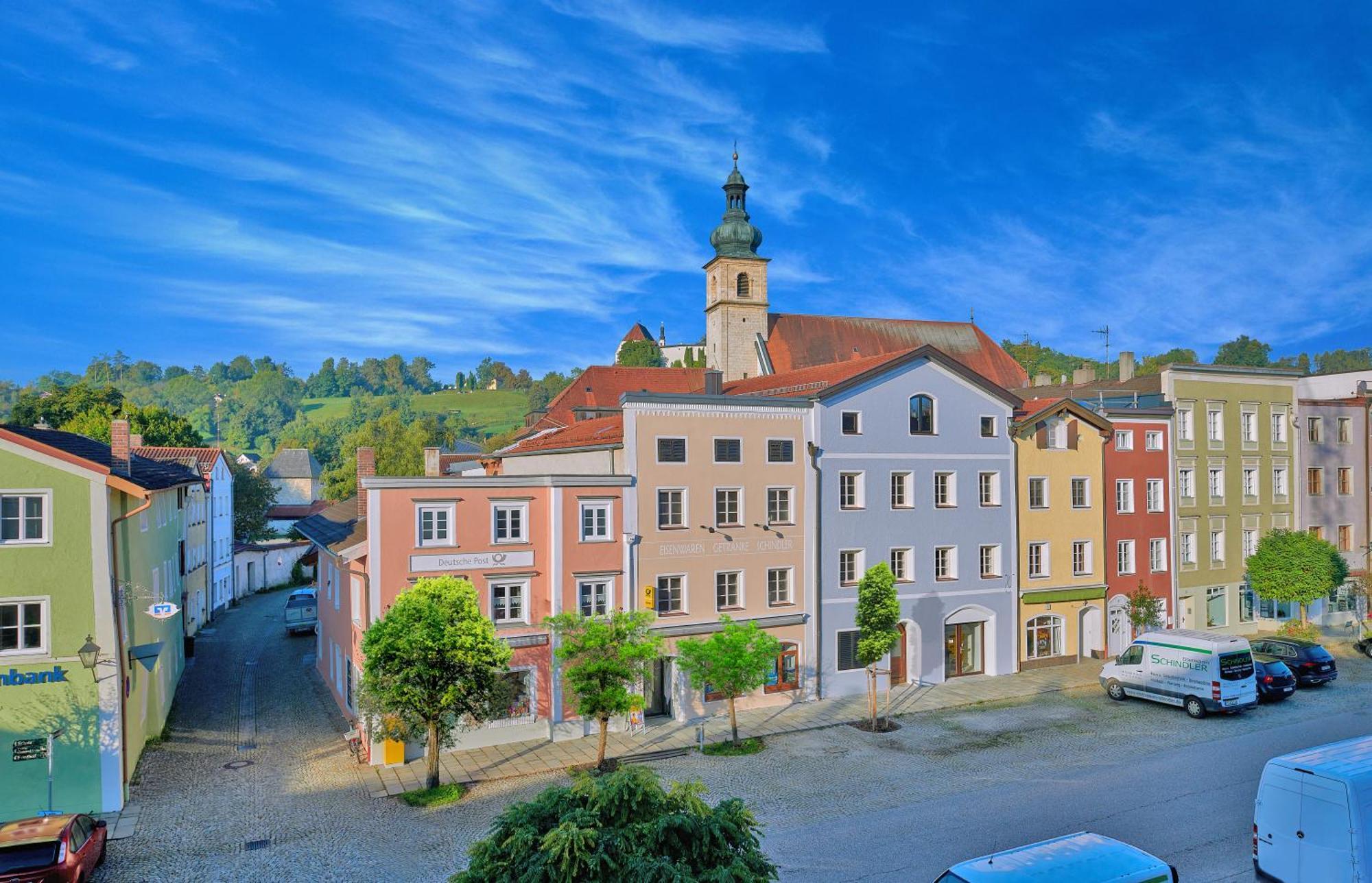 Ferienwohnung Stadtplatz 28 Tittmoning Burghausen Salzburg Familie ภายนอก รูปภาพ
